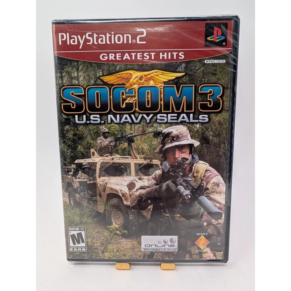 SOCOM 3 US Navy Seals PS2 PlayStation 2 - BRAND NEW ***FACTORY SEALED***